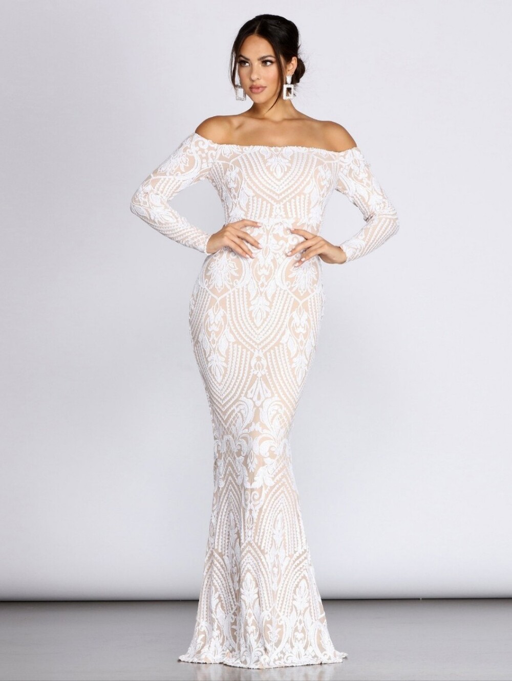 Windsor Sierra Sequin Mermaid Dress